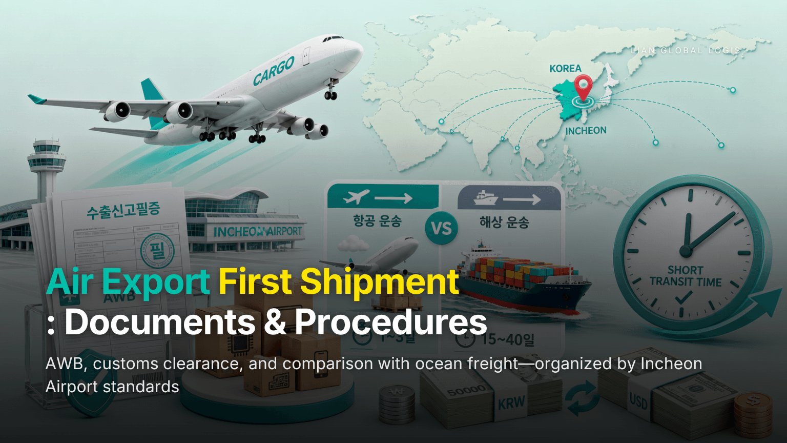 Air Export Documentation, Customs Procedures, and Key Differences from Ocean Freight
